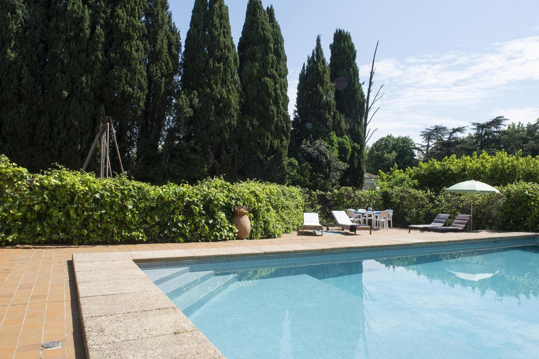 La Villa Plaisance - Maison Et Chambres D Hotes A Proximite De Chateaneuf-Du-Pape Bédarrides Eksteriør bilde